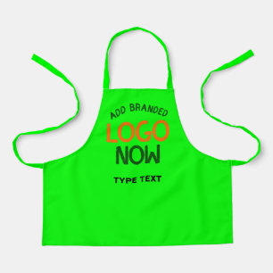 CONTEMPORARY CLEAN NEON GREEN FASHIONABLE CLIENT APRON