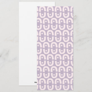 Contemporary Colourful design repeat pattern Holiday Card