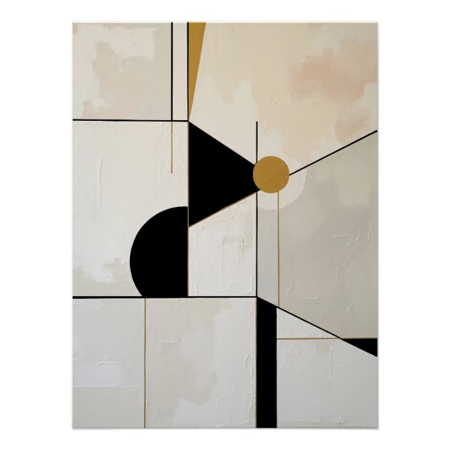 Contemporary Constructivism Dynamic Abstraction Poster (Front)