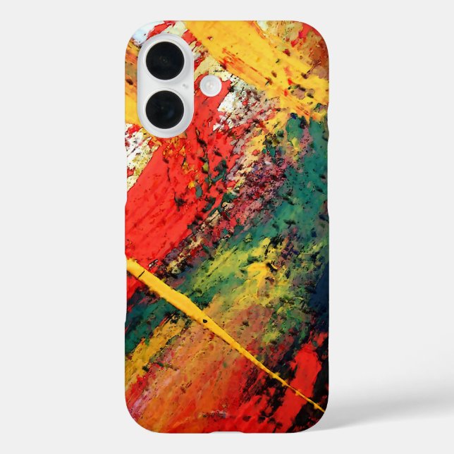 Contemporary Creative Abstract Artwork Case-Mate iPhone Case (Back)