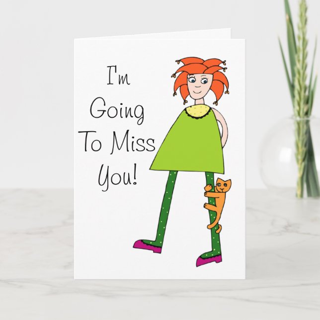 Contemporary Design Greeting Card (Front)