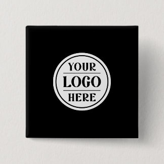 Contemporary, elegant, stylish & high-end 15 cm square badge
