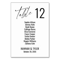 Contemporary Elegant Typography Double Digit