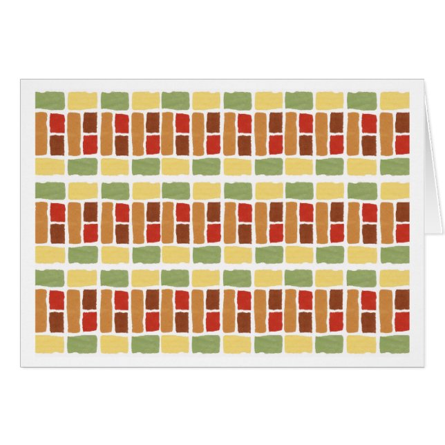 Contemporary Geometric Design, Blank Generic Card (Front Horizontal)