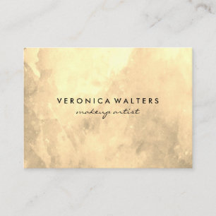 Contemporary Golden Loyalty Card