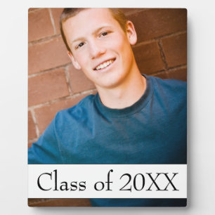 Contemporary Graduation Photo Plaque