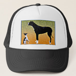 Contemporary Graphic Edge. Trucker Hat