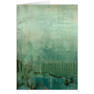 Contemporary Green Watercolor