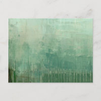 Contemporary Green Watercolor