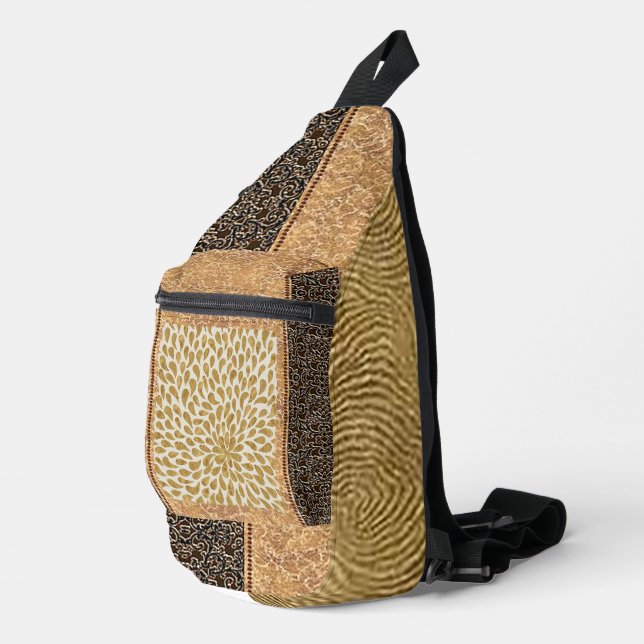 “Contemporary Horse and Buggy Style” Cut Sew Bag (Right Corner)