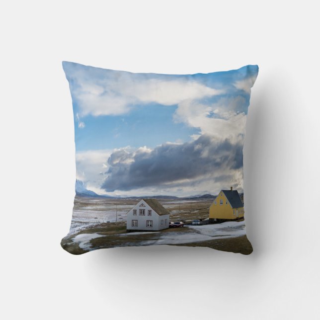 Contemporary Houses Cushion (Front)