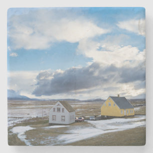 Contemporary Houses Stone Coaster
