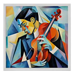 Contemporary Jazz Musician Poster