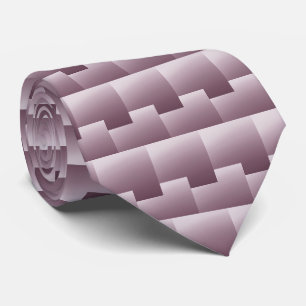 Contemporary Light Plum Red Pattern Tie