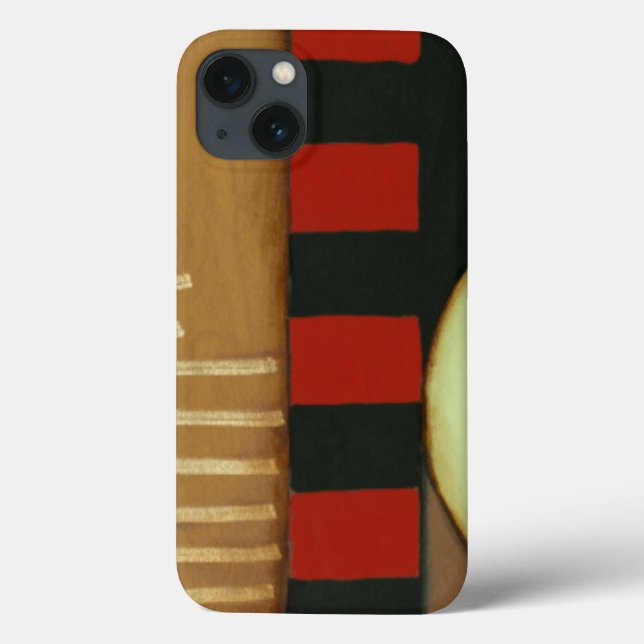 Contemporary Loft Style Panelled Painting Case-Mate iPhone Case (Back)