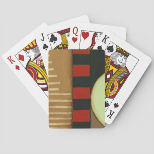Contemporary Loft Style Panelled Painting Playing Cards