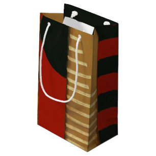 Contemporary Loft Style Panelled Painting Small Gift Bag