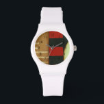 Contemporary Loft Style Panelled Painting Watch<br><div class="desc">A contemporary loft style painting with multicolored panels and circles. Another amazing creation by Jennifer Goldberger,  purchase this piece and take a look at some of her other paintings!</div>