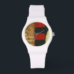 Contemporary Loft Style Panelled Painting Watch<br><div class="desc">A contemporary loft style painting with multicolored panels and circles. Another amazing creation by Jennifer Goldberger,  purchase this piece and take a look at some of her other paintings!</div>