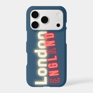 Contemporary London Neon Lights Typography