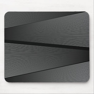 contemporary metal grey abstract mouse pad