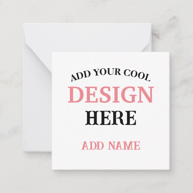 Contemporary, minimalist, simple, and professional card (Front)