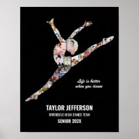Contemporary Modern Dance Custom Photo Collage