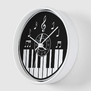 Contemporary Music themed Clock