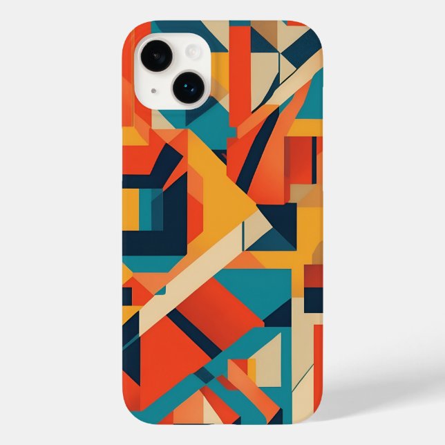 contemporary pattern with a mix of bold and subtle Case-Mate iPhone case (Back)