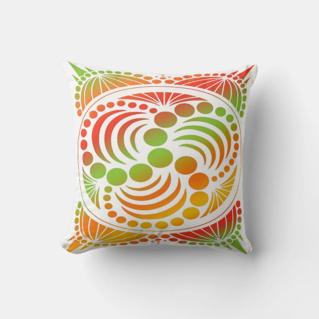 Contemporary Retro Design Cushion (Front)