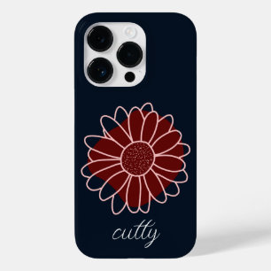 Contemporary Rustic Sunflower Case-Mate iPhone 14 Pro Case