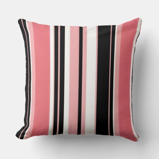 Contemporary Simple Stripes Cushion (Front)