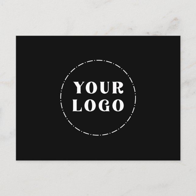 Contemporary, Streamlined, Elegant, & personalised Postcard (Front)