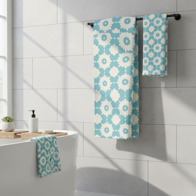 Contemporary Towel Sets, Print Towels (Creator Uploaded)