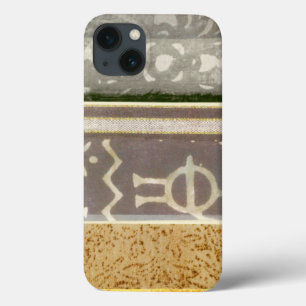 Contemporary Tribal Pattern Painting iPhone 13 Case