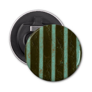 Contemporary Turquoise Air Grate Bottle Opener