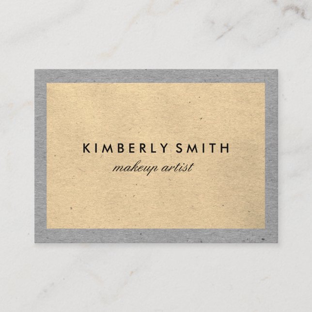 Contemporary Two Tone Texture Business Card (Front)