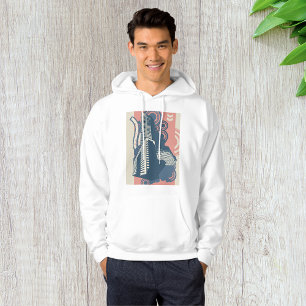 Contemporary Urban Skyline Pop Art Hoodie