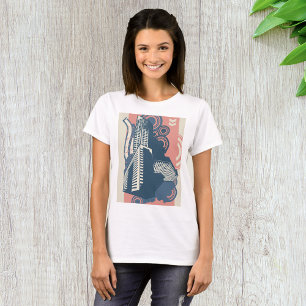 Contemporary Urban Skyline Pop Art T-Shirt