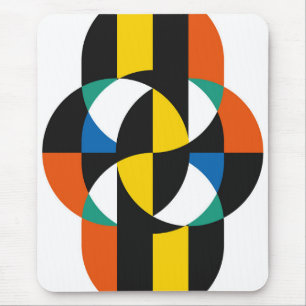 Contemporary wall art mouse pad