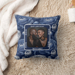 Contemporary Wedding 1ST Anniversary Throw Pillow
