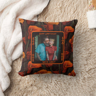Contemporary Wedding Wedding Throw Pillow For Mum