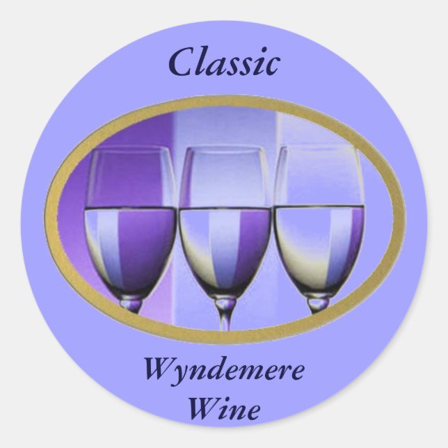 Contemporary Wine Labels (Front)
