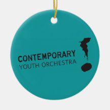 Contemporary Youth Orchestra Tuba Ornament