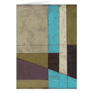 Contemporay Minimalist Painting with Deep Colour