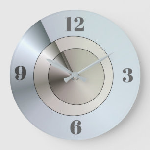 Contempory Blue Steel  Effect > Simplistic Clocks