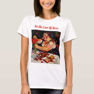 Contempt for Red Roses – A Portrait of Raw Anger T-Shirt