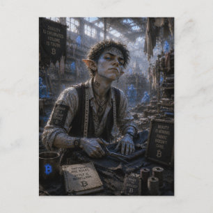 Contempt / Tailor / Fabric Warehouse Postcard