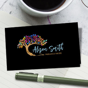 Content Creator - Copywriter - Freelance Writer Business Card