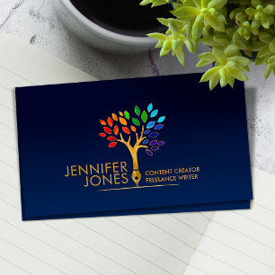 Content Creator - Copywriter - Freelance Writer Business Card